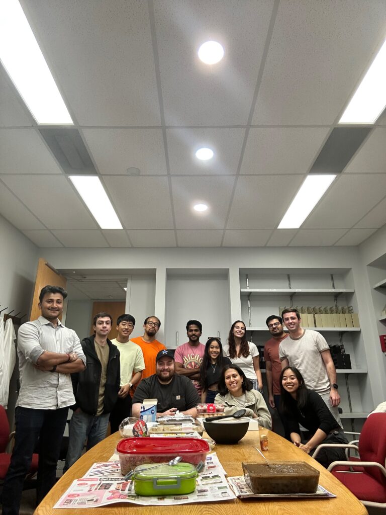 Fall Potluck Party And Antonios PhD Proposal Exam Celebrations